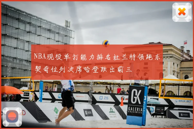 NBA现役单打能力排名杜兰特领跑东契奇位列次席哈登跌出前三