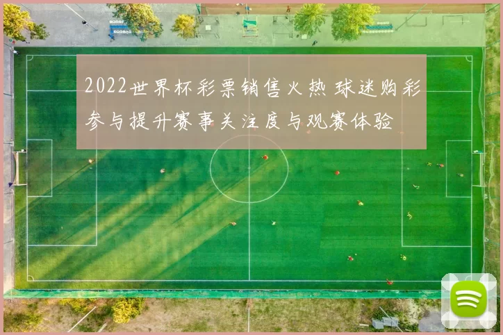 2022世界杯彩票销售火热 球迷购彩参与提升赛事关注度与观赛体验